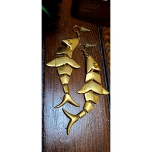 Fish Earrings𓇽